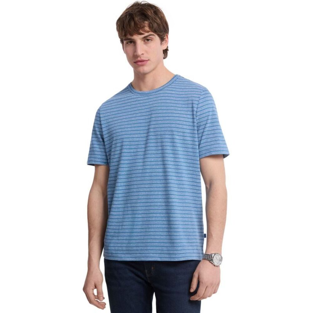 Michael Kors Mens Striped Graphic T-Shirt, NWT